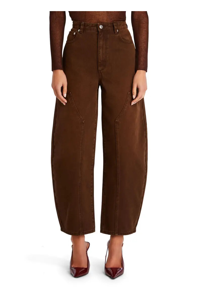 Marbel Mid Rise Barrel Jean | Nordstrom