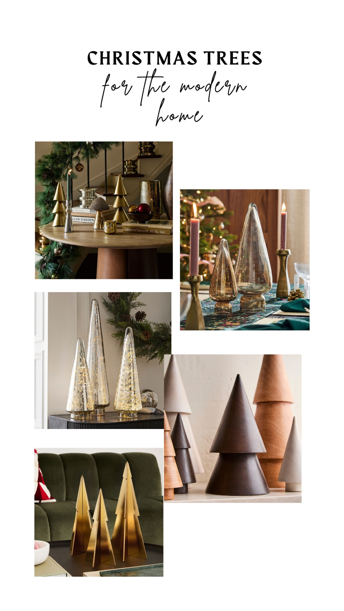 These trees are perfect for your modern Christmas theme!

#LTKSeasonal #LTKHome #LTKHoliday