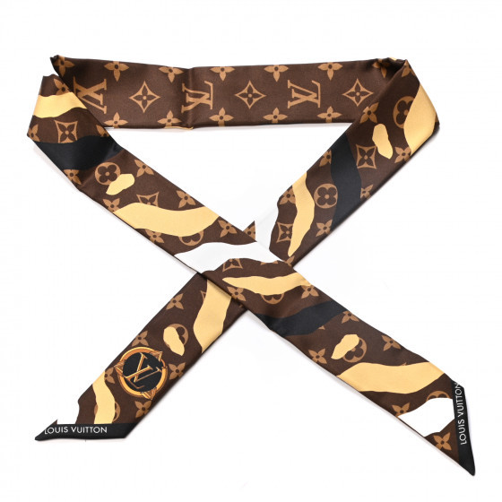 LOUIS VUITTON X LOL Silk Monogram BB Bandeau Gold Silver | Fashionphile