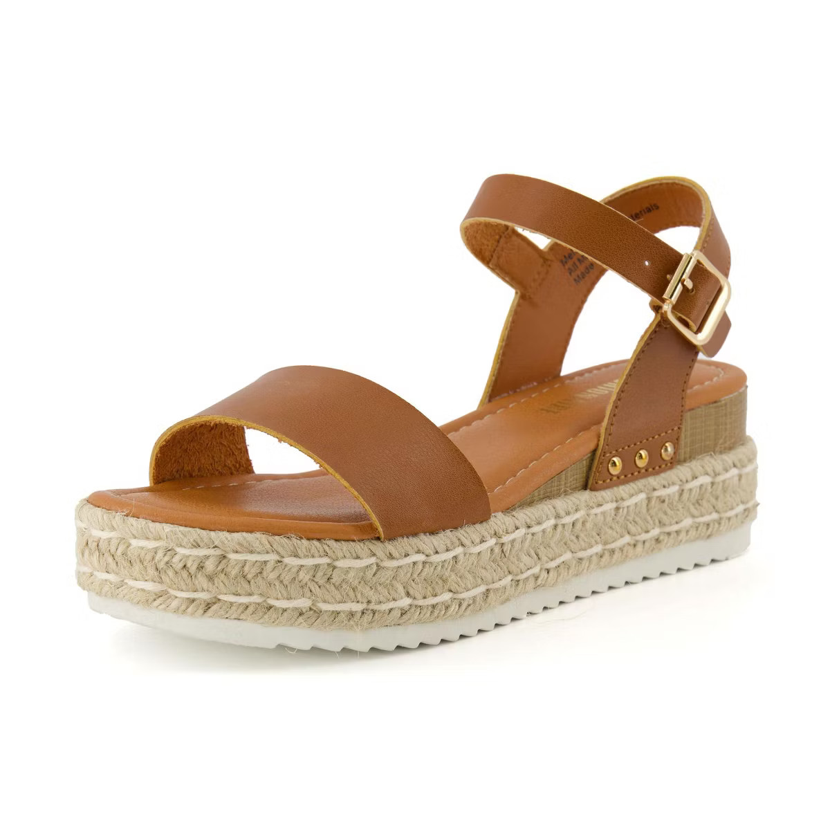 CUSHIONAIRE Melissa Espadrille Platform Sandals For Women with Adjustable Ankle Strap and Memory ... | Target