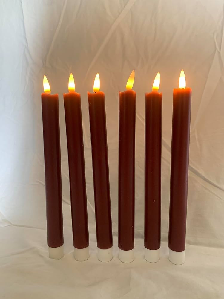 Korray FlamelessTaper Candles Flickering with 10-Key Remote, Battery Operated Led Warm 3D Wick Li... | Amazon (US)