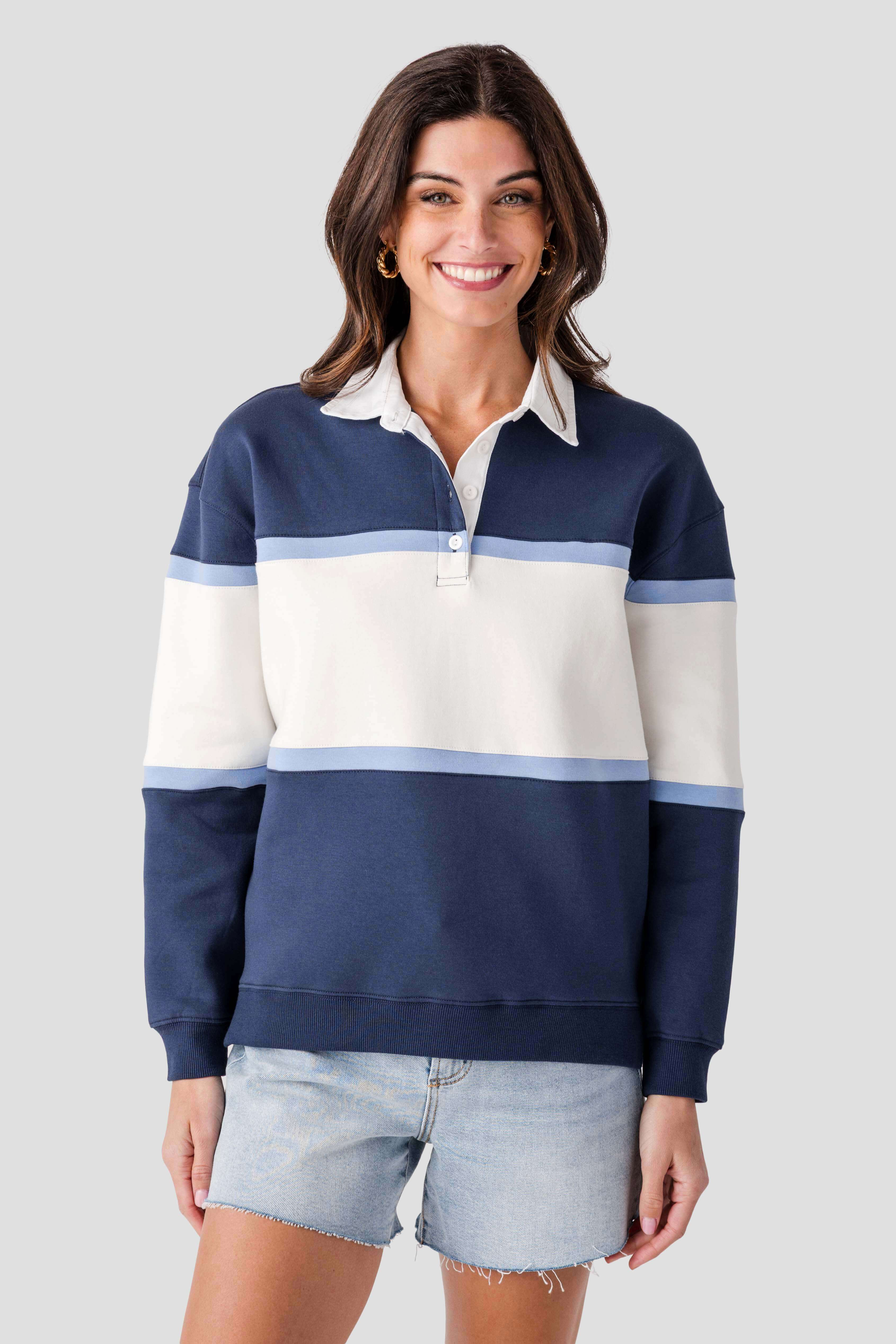 RD Style Esther Polo Sweater | Social Threads