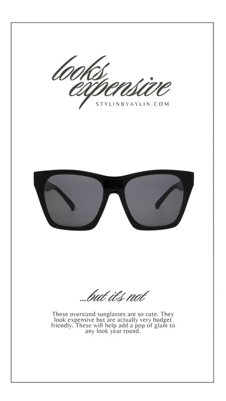 Looks expensive but it’s not, sunglasses #StylinbyAylin #Aylin 

#LTKFindsUnder50 #LTKStyleTip