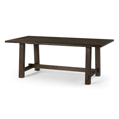 Maven Lane Yves Rectangle Wooden Dining Center Table for Modern Home Kitchens or Small Dinette in... | Amazon (US)