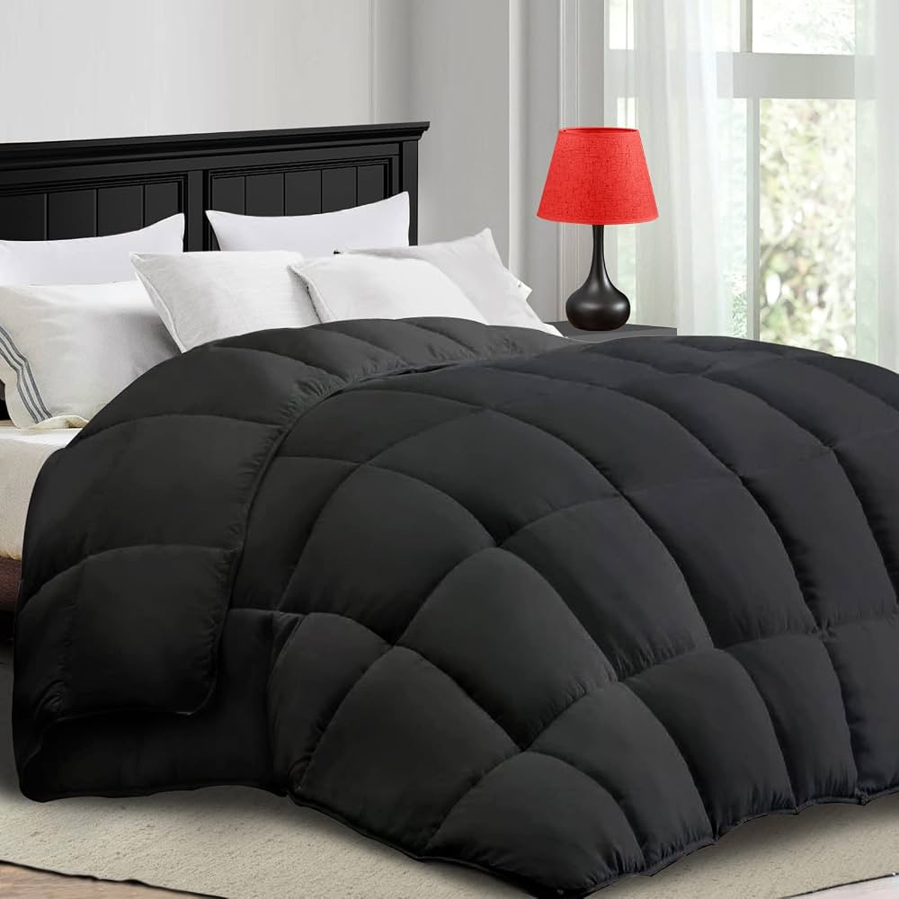 COONP All Season Queen Comforter Cooling Down Alternative Quilted Duvet Insert with Corner Tabs,W... | Amazon (US)