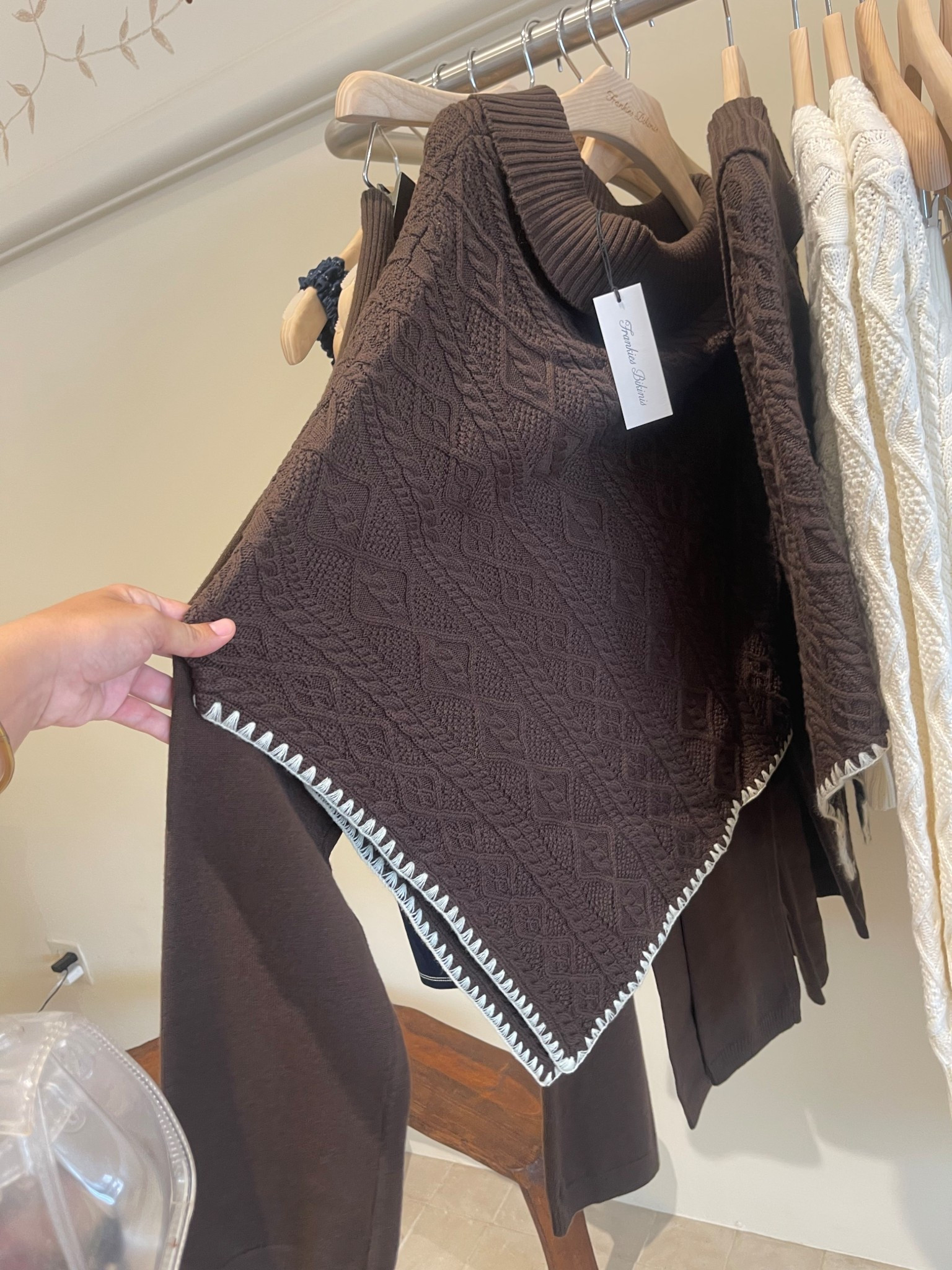 Still dreaming about this Frankie poncho set in brown 🤎

#LTKootd #LTKSaleAlert #LTKSeasonal