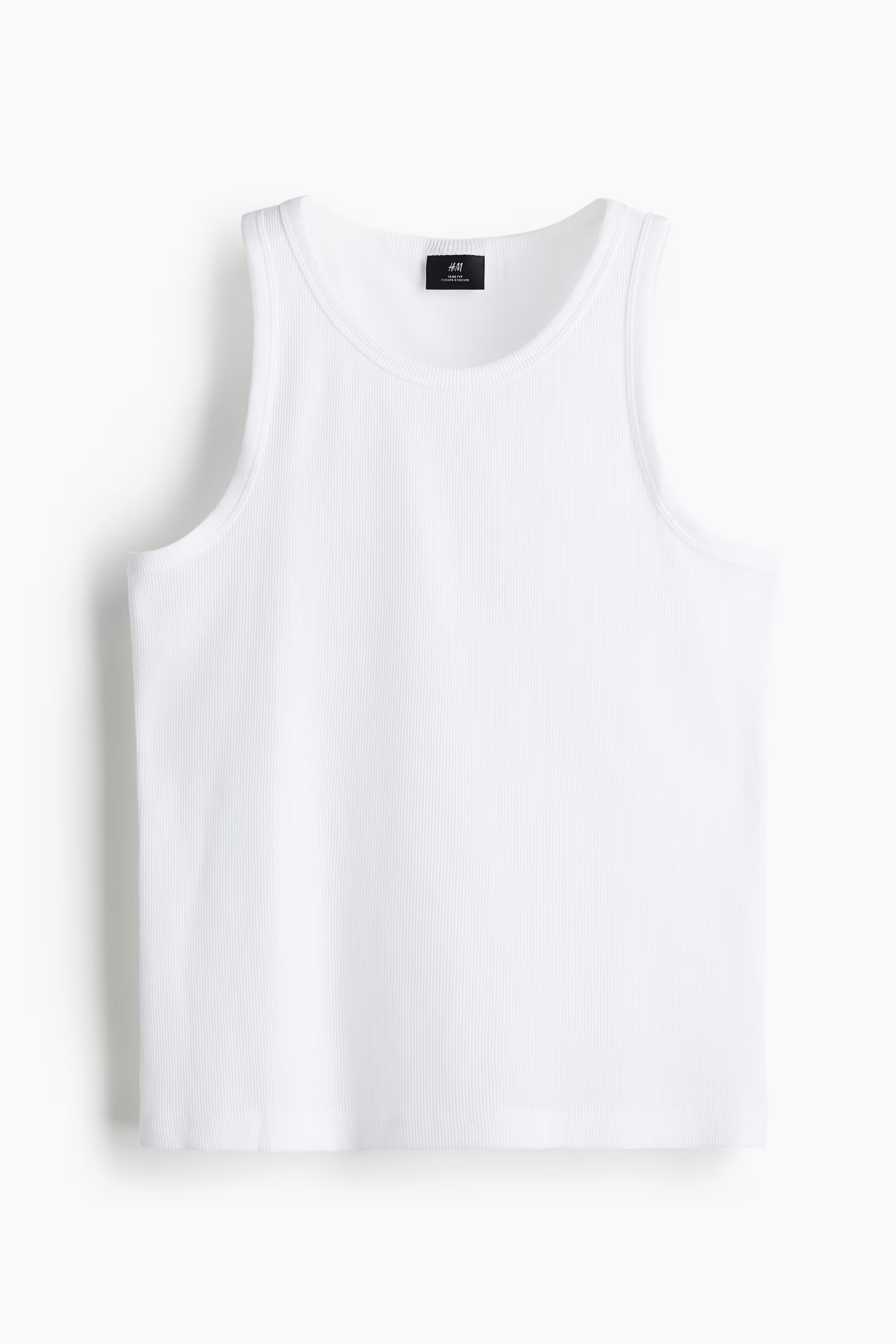 Slim Fit Ribbed Tank Top | H&M (US + CA)