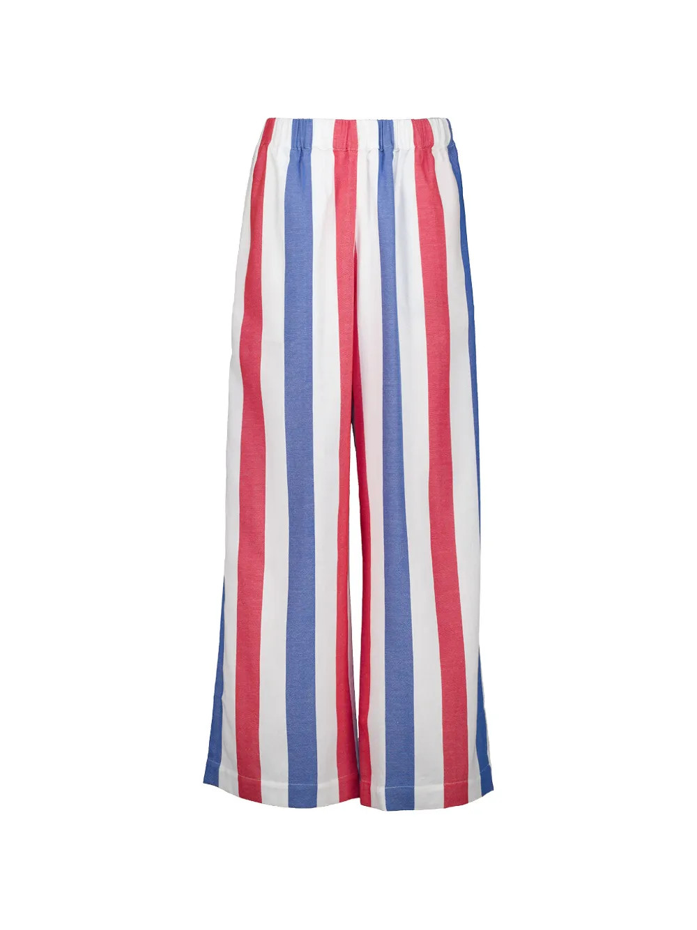 Marrakshi Life Striped Palazzo Pants | Red | FARFETCH | Farfetch Global