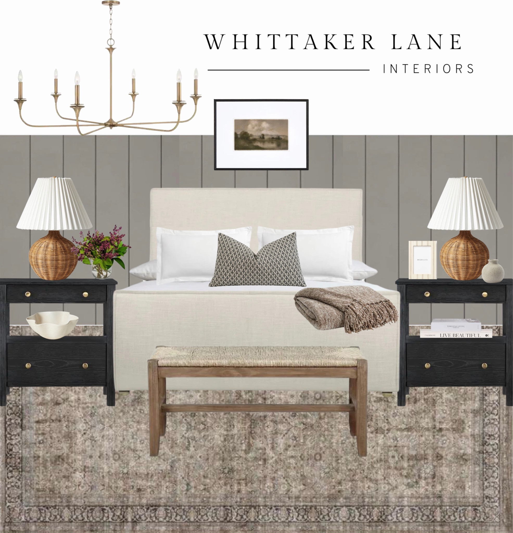 transitional bedroom, transitional bedroom mood board, transitional master bedroom, transitional guest bedroom, transitional inspo, transitional style, McGee and co, studio McGee, studio McGee target, bedroom rug, nightstands, transitional nightstands, transitional light fixture

#LTKhome #LTKsalealert #LTKU