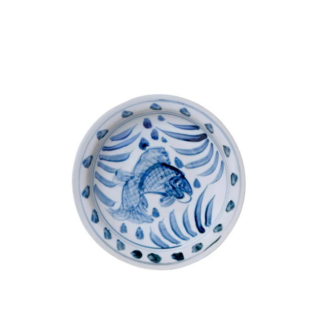 Porcelain Fish Dish | Cailini Coastal
