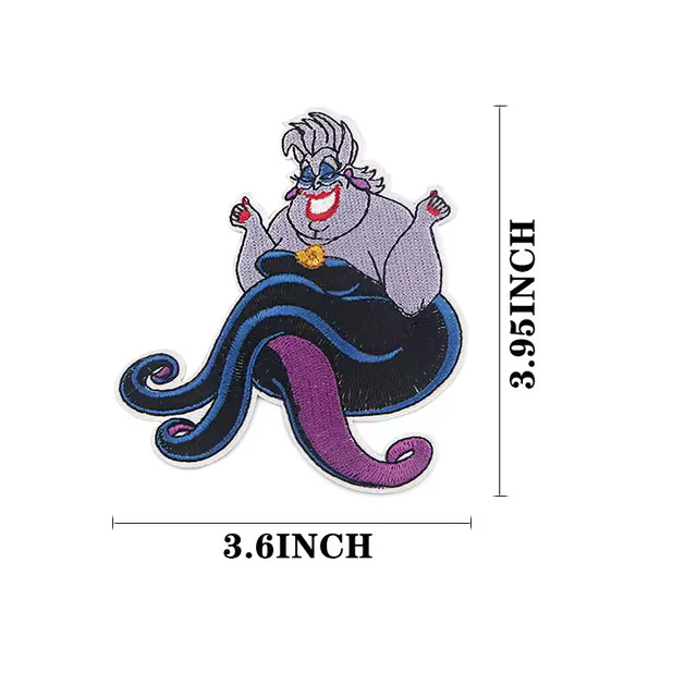 New Disney Cartoon Monster Company Embroidery Patch Badge American Film Anime Snow White Witch Cu... | AliExpress (US)