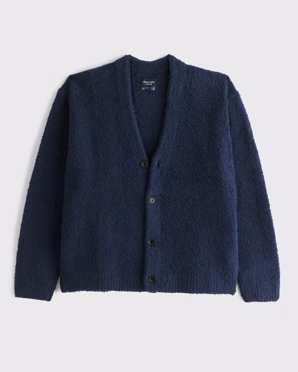 Boucle Cardigan | Abercrombie & Fitch (UK)