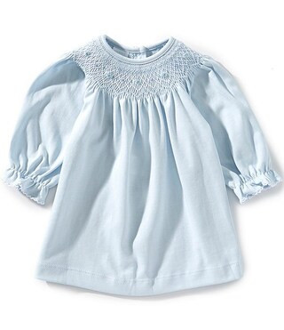 Edgehill Collection Baby Girls Solid Smocked Dress | Dillard's | Dillard's