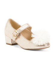 Leather Talia Block Heel Maryjanes (Little Kid, Big Kid) | Marshalls
