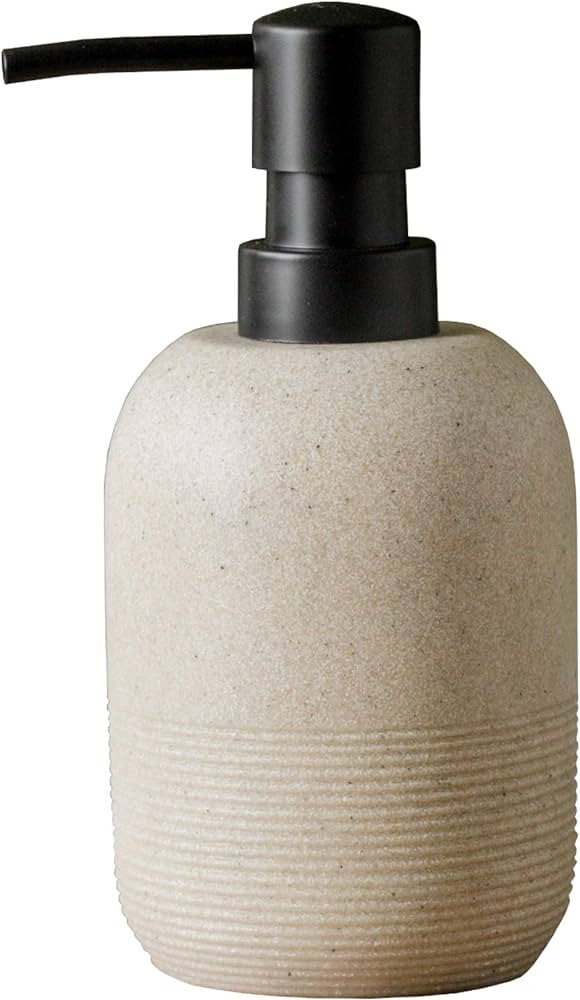 Soap Dispenser Beige,Hand Soap Lotion Dispenser for Bathroom Countertop,Soap Dispenser for Kitche... | Amazon (US)