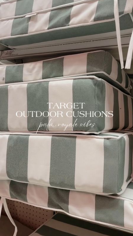 Target Circle Week 🎯♥️ palm royale vibes outdoor patio cushions on sale! 

#LTKxTarget #LTKparties #LTKhome