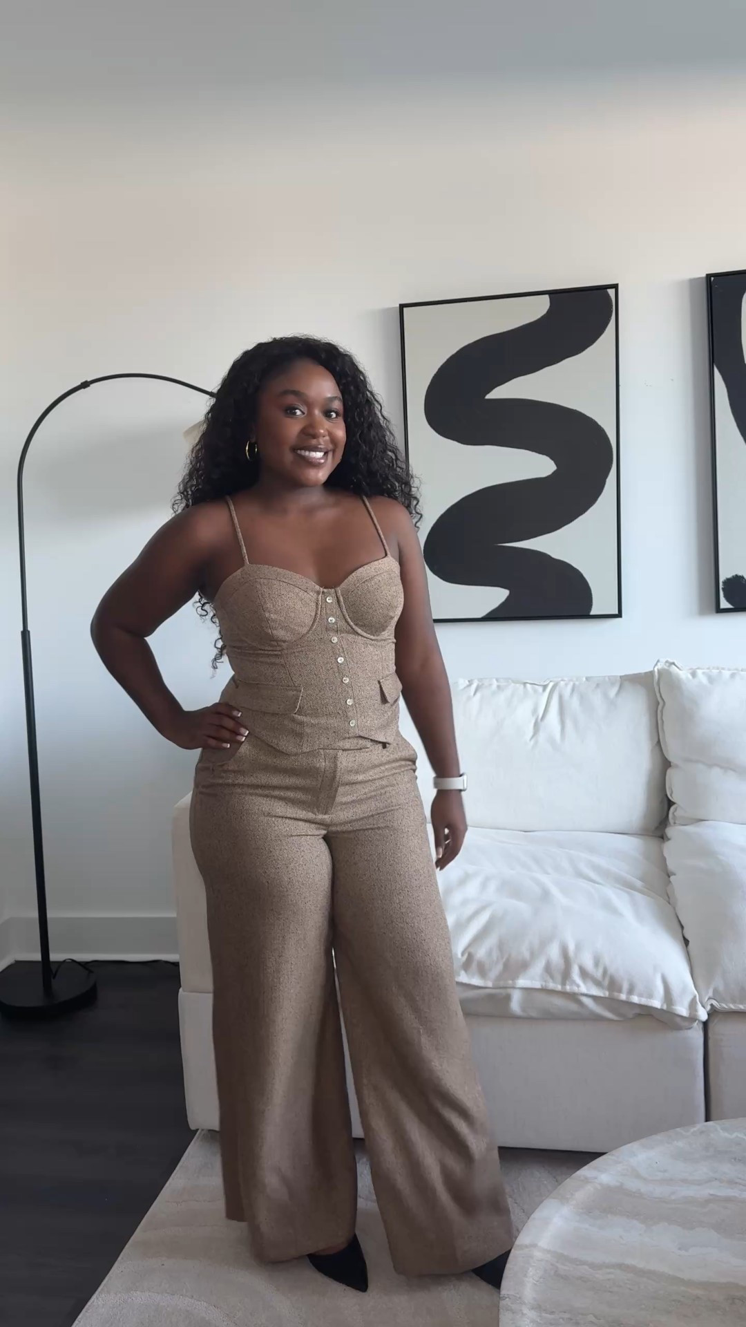 Perfect set for day and night. I love that I can also wear it to work with a cardigan or Blazer as well!! 

#LTKPetite #LTKWorkwear #LTKFindsUnder100