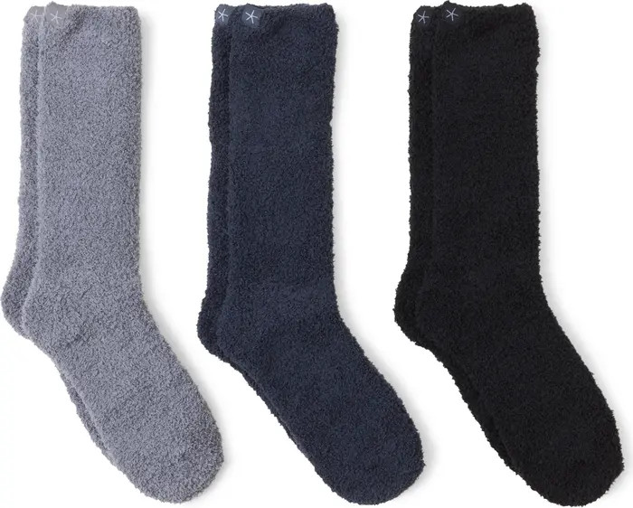 Barefoot Dreams® CozyChic™ Assorted 3-Pack Crew Socks | Nordstromrack | Nordstrom Rack