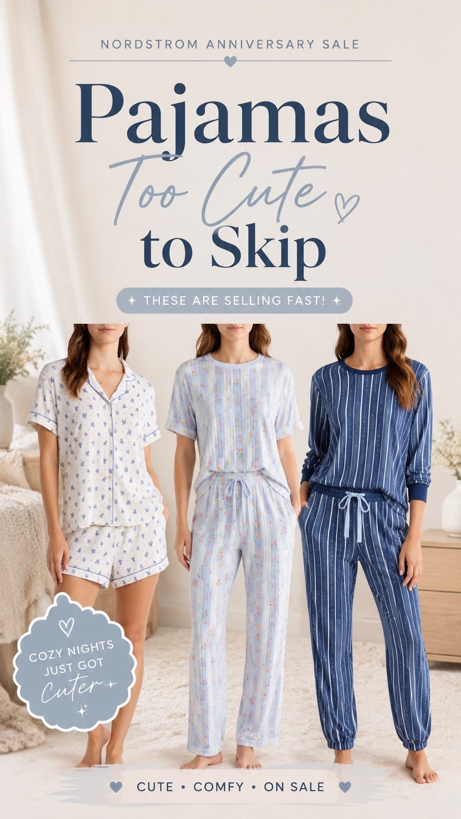 My favorite PJ set for cozy mornings and relaxing nights. 🤍 So soft, so comfy, and worth every penny!

#NordstromAnniversarySale #LTKFinds #LTKStyle #PajamaSet #CozyStyle #MomStyle #MomFinds #CozyVibes #Loungewear #ComfyStyle #EverydayStyle #HomeStyle #SoftStyle #WomenWhoShop #SaleFinds

#LTKmomlife #LTKBump #LTKMidsize