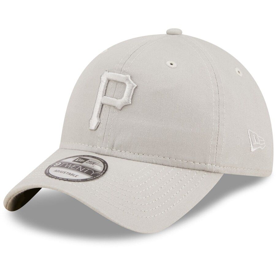 Men's Pittsburgh Pirates New Era Silver Core Classic 9TWENTY Adjustable Hat | MLB Shop
