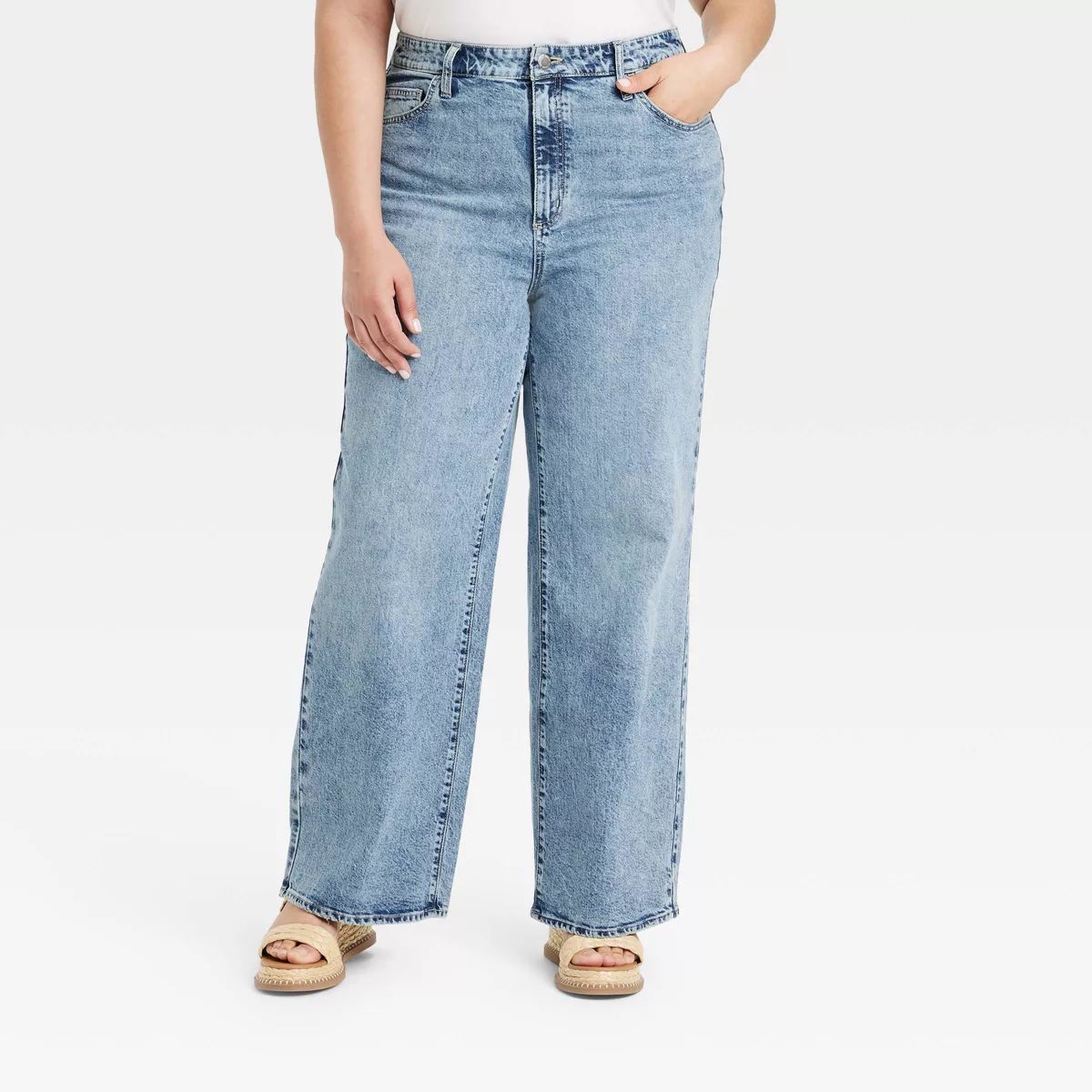 Women's High-Rise Wide Leg Jeans - Universal Thread™ | Target