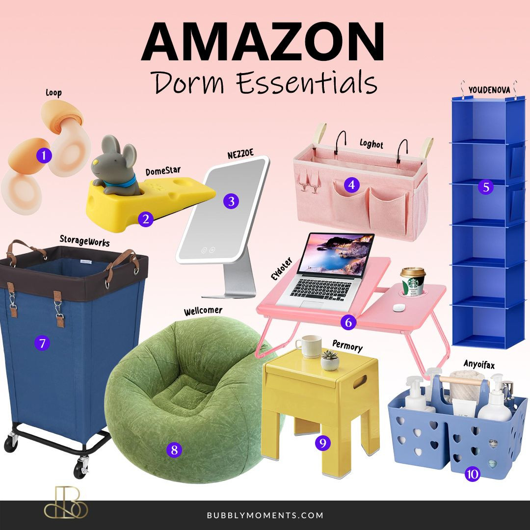 🏠 Dorm room essentials you'll want for college! These Amazon finds can help make your dorm room more organized, comfortable, and ready for everyday student life. From storage solutions and study supplies to room decor and daily essentials, these picks are great for creating a space you'll love. Whether you're moving into a dorm for the first time or updating your current setup, check out these must-have finds. Save this post for later and browse your favorites!
#LTKFinds #LTKStyle #LTKSeasonal #DormEssentials #DormRoom #CollegeLife #StudentLife #BackToSchool #CollegeEssentials #DormDecor #CampusLife #StudySpace #AmazonFinds #AmazonFavorites #Organization #DormLife #CollegeStudent #UniversityLife #SchoolRe 

 