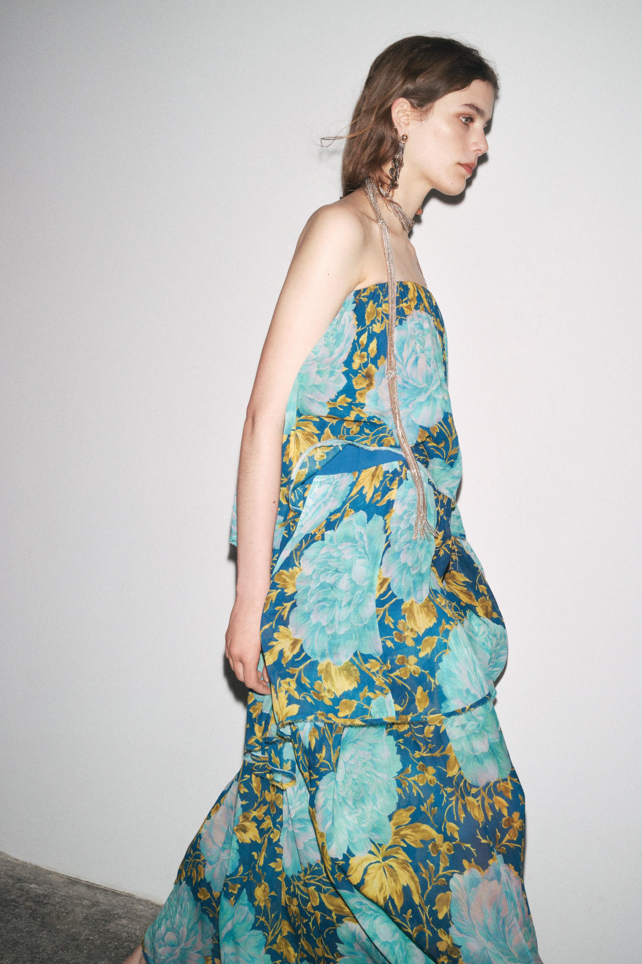 STRAPLESS DRESS ZW COLLECTION | Zara US