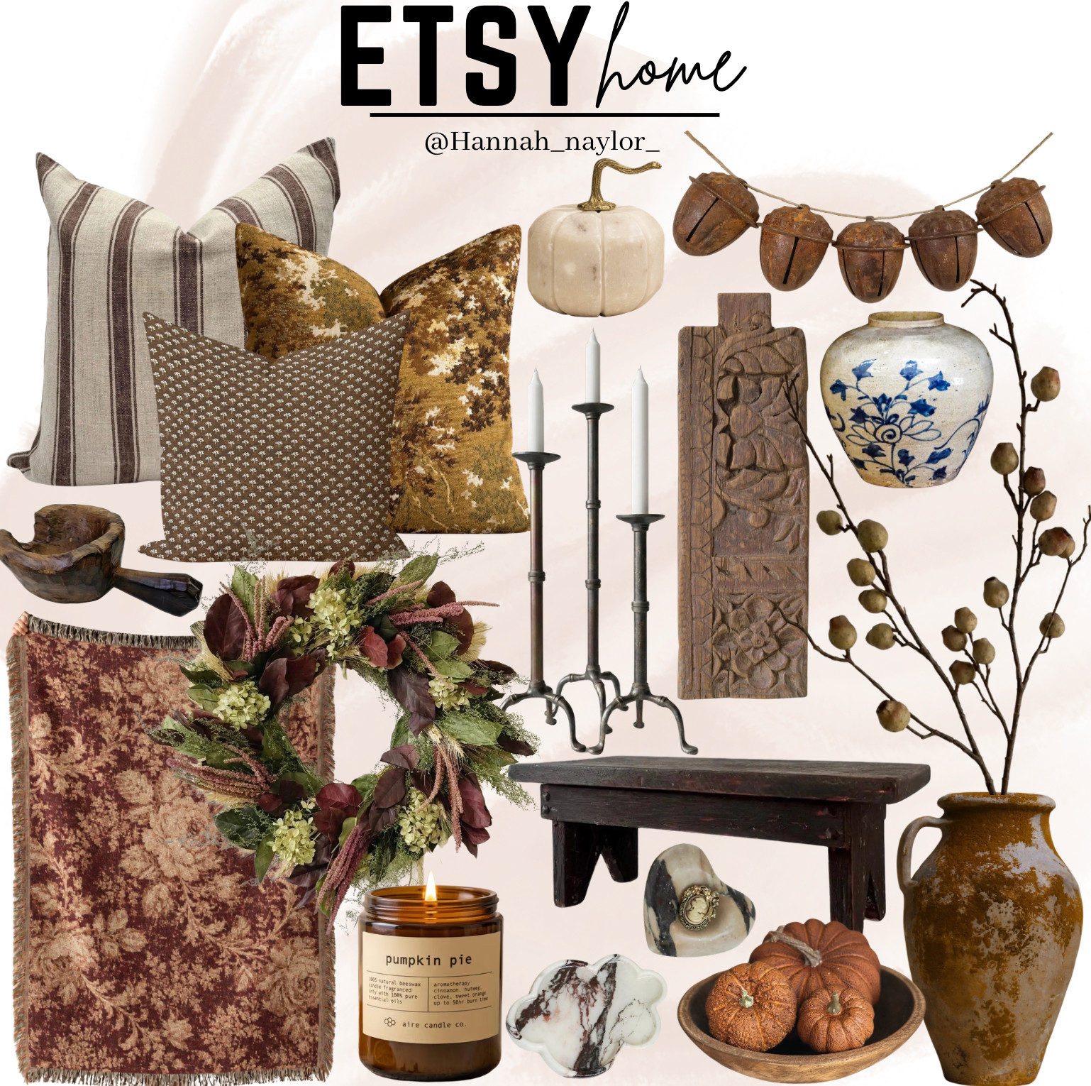 Here is a round up of some beautiful curated home & home decor finds from @etsy. If you are searching for more one--of-a-kind items, Etsy has everything you need to make your space feel collected! Shop from thousands of items and small businesses! 

 #AD #etsy #etsycreatorcollective

#LTKSeasonal #LTKU #LTKHome