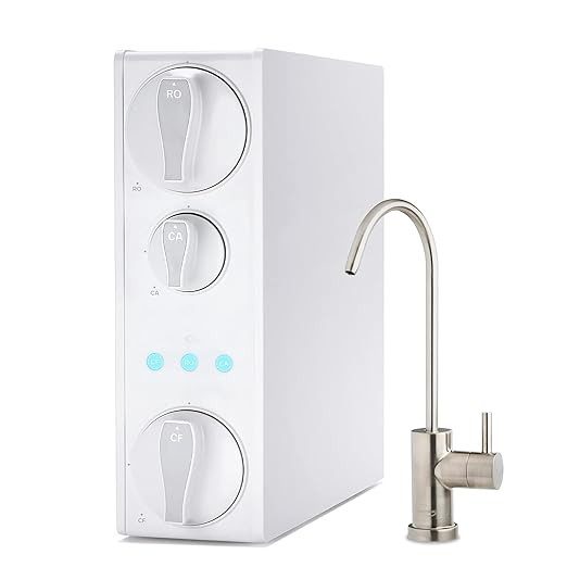 iSpring RO500AK-BN Reverse Osmosis Water Filter, NSF 58 Certified, 500 GPD Tankless Under Sink RO... | Amazon (US)