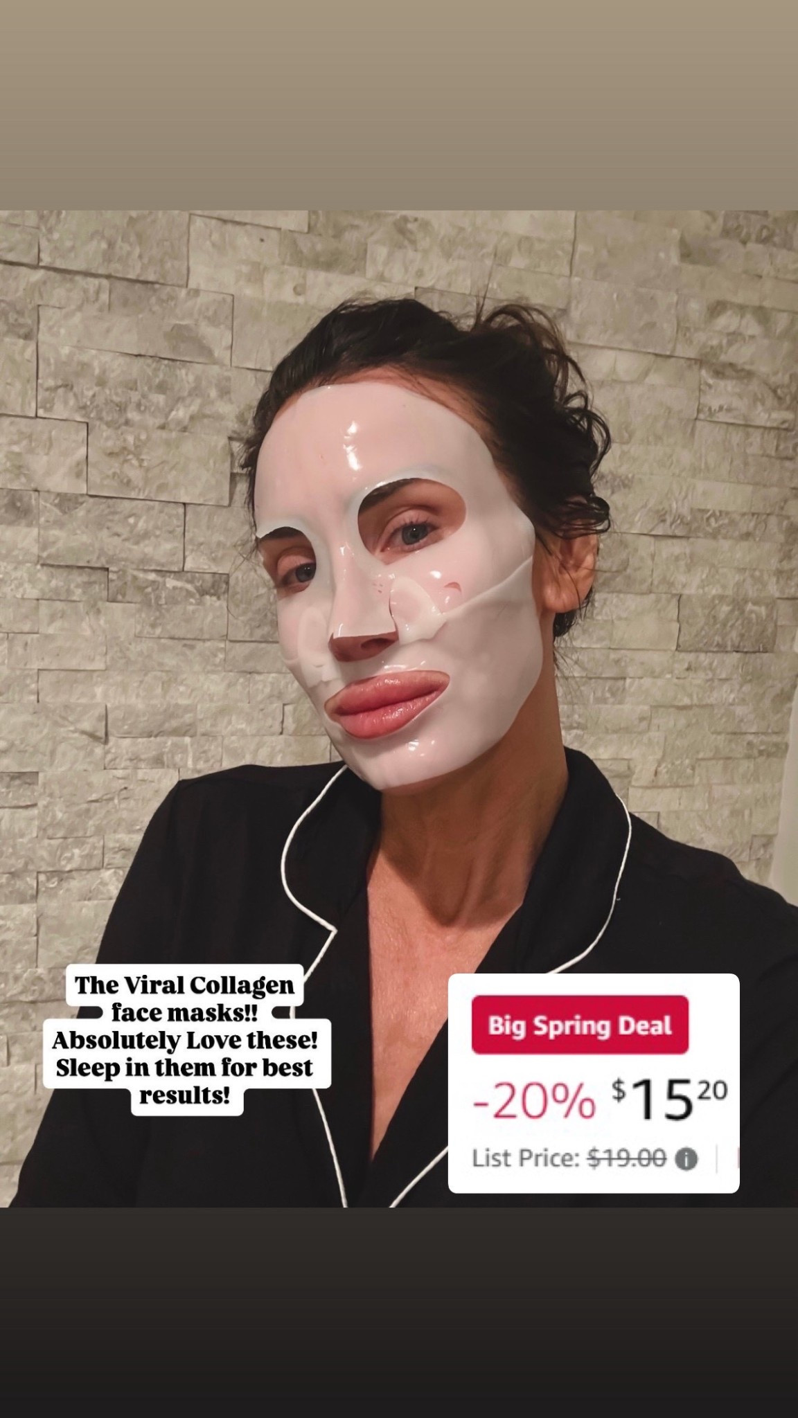 Leave this collagen mask on overnight for best results! It’s awesome and one of my favorite gifts to give! The collagen is my fav but the other ones are lovely too!

Favorite things I love 
Amazon best of fashion and home#LTKStyleTip


#LTKOver40 #LTKBeauty #LTKSaleAlert