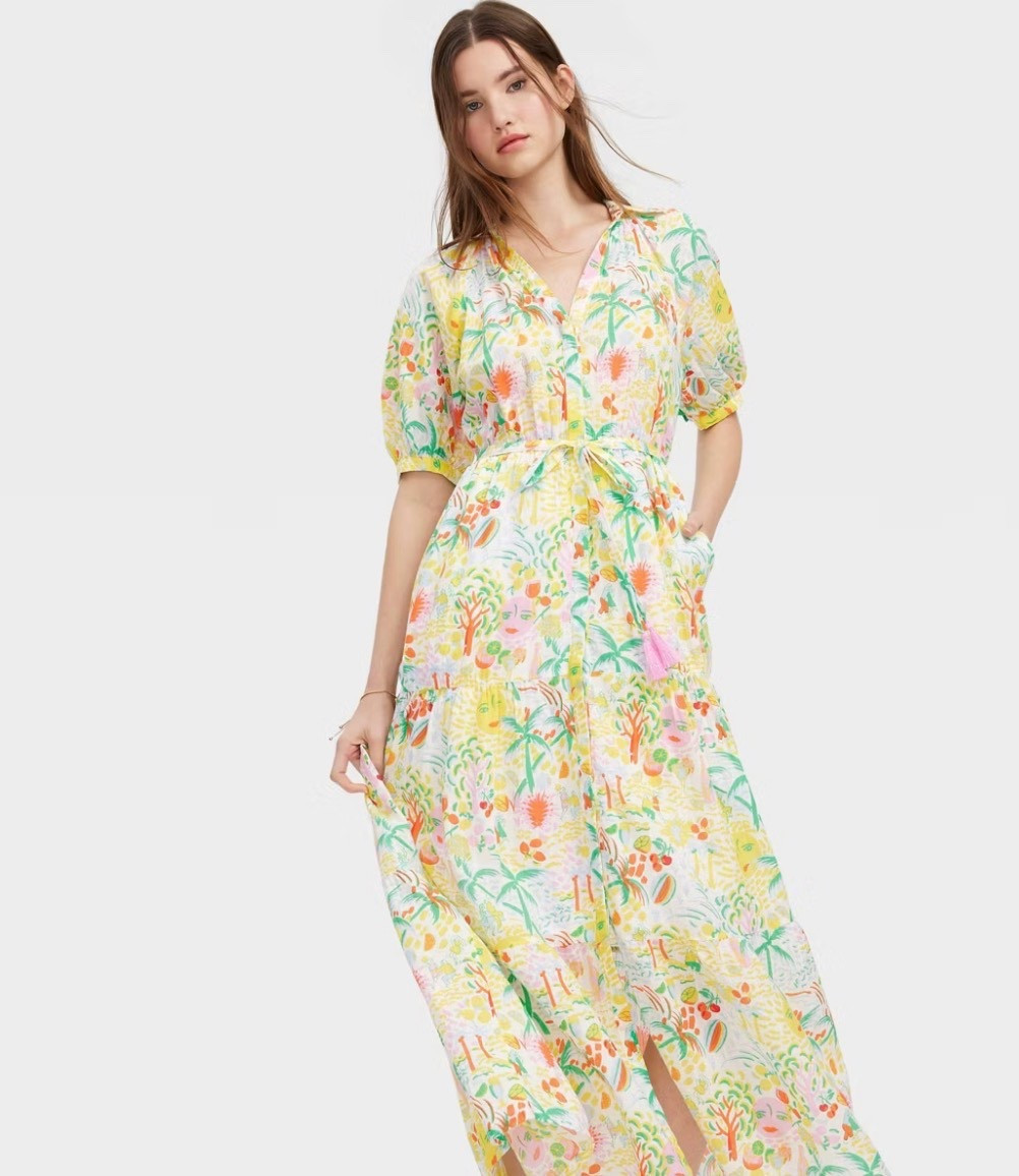 I was lucky enough to snag one of these Roller Rabbit x Target 🎯 dresses in store (literally off of the mannequin,) but they are back in stock online!! Got my normal size large  

#LTKMidsize #LTKootd #LTKSeasonal