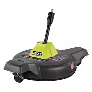 RYOBI 12 in. 3100 PSI Electric Pressure Washer Surface Cleaner with Caster Wheels RY31SC312 - The... | The Home Depot