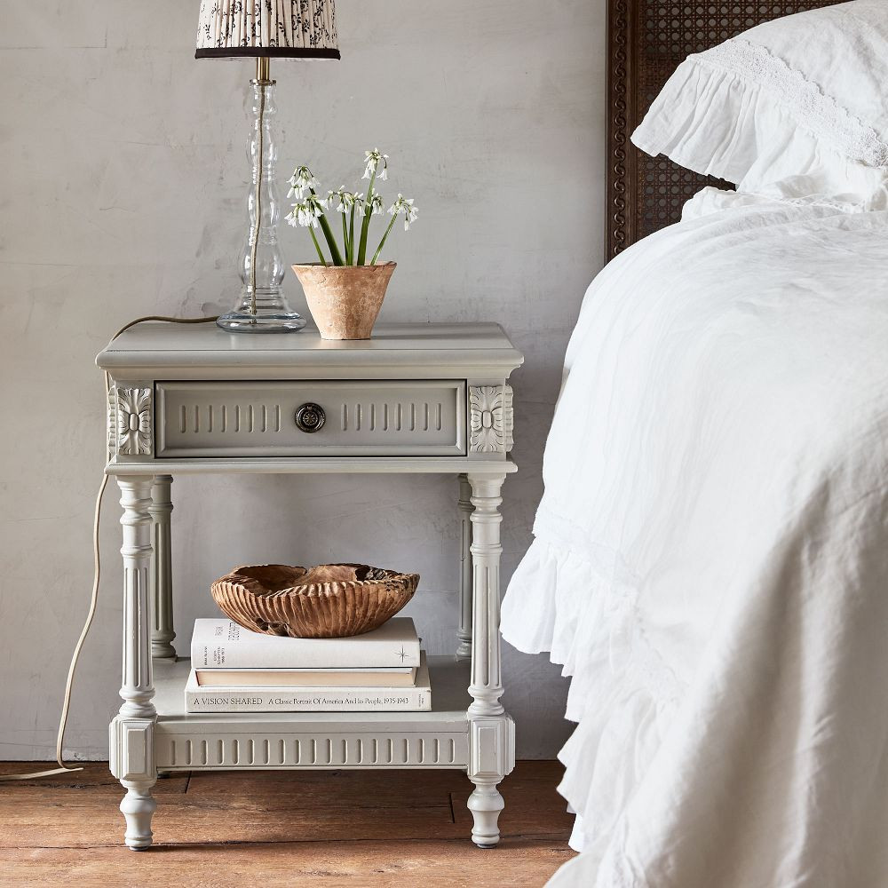 Darcy Carved Nightstand | GreenRow