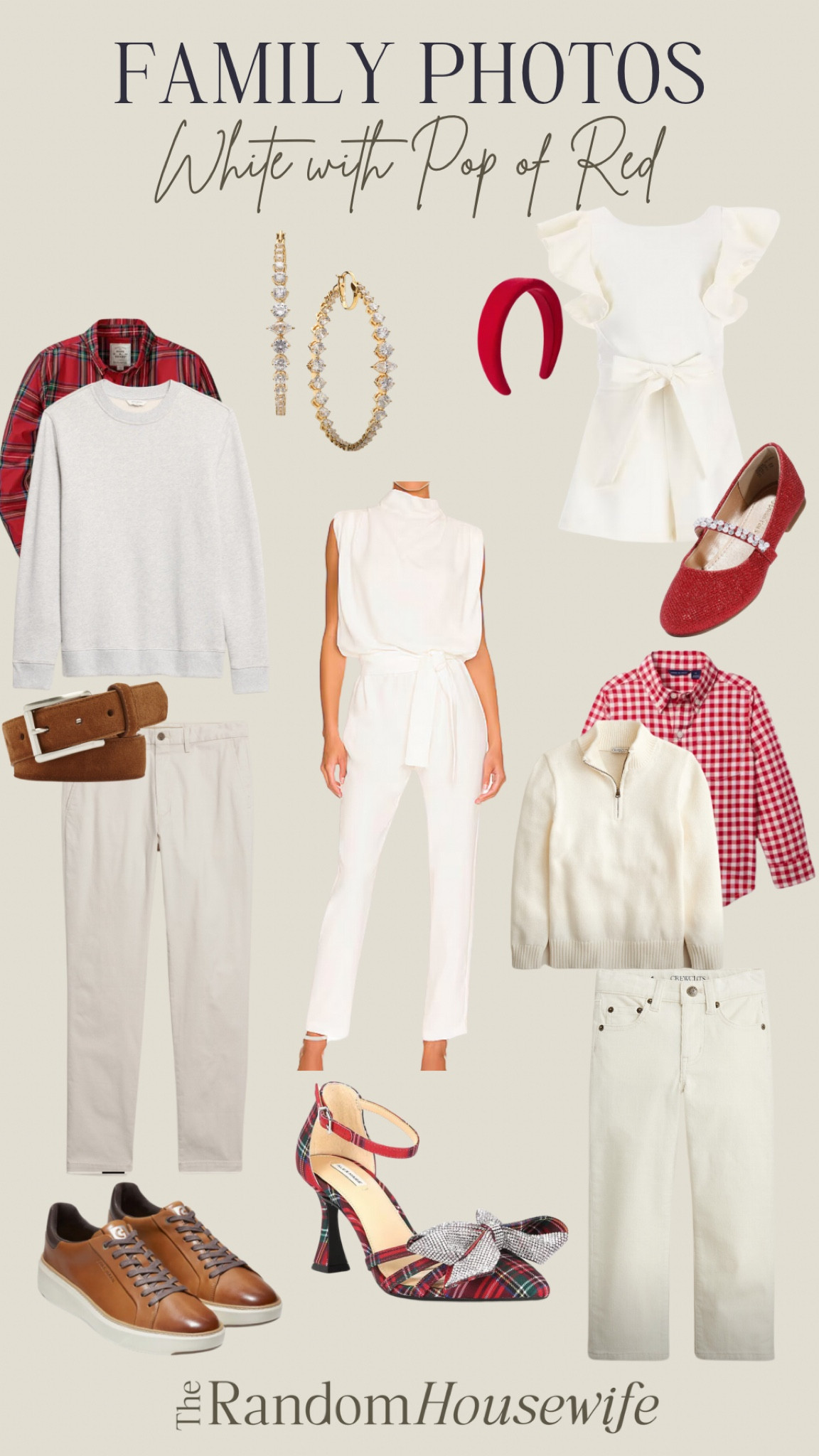 Family Photos 

White with a Pop of Red

#LTKSeasonal #LTKHoliday #LTKFamily