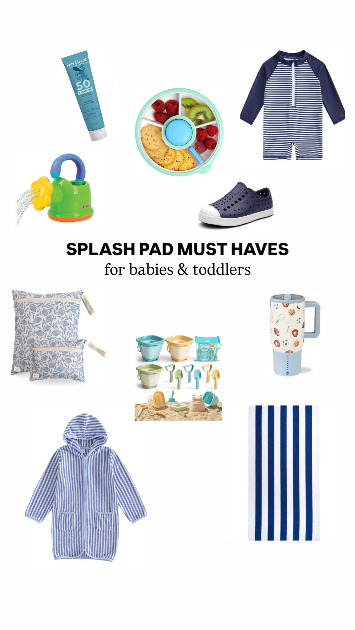 Splash pad must haves for babies & toddlers 💦☀️🩵

#LTKmomlife #LTKBaby #LTKKids