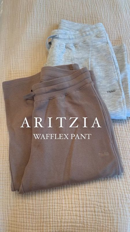 ARITZIA | Wafflex Pants
Midrise thermal pant with a straight leg. Perfect for lounging around the house or a casual outfit to run errands.  

Athleisure. Jogger. Fitness. Casual outfit. Leggings. Cold weather clothing. Neutral style. Neutral fashion.  

#LTKfitness #LTKstyletip #LTKSeasonal