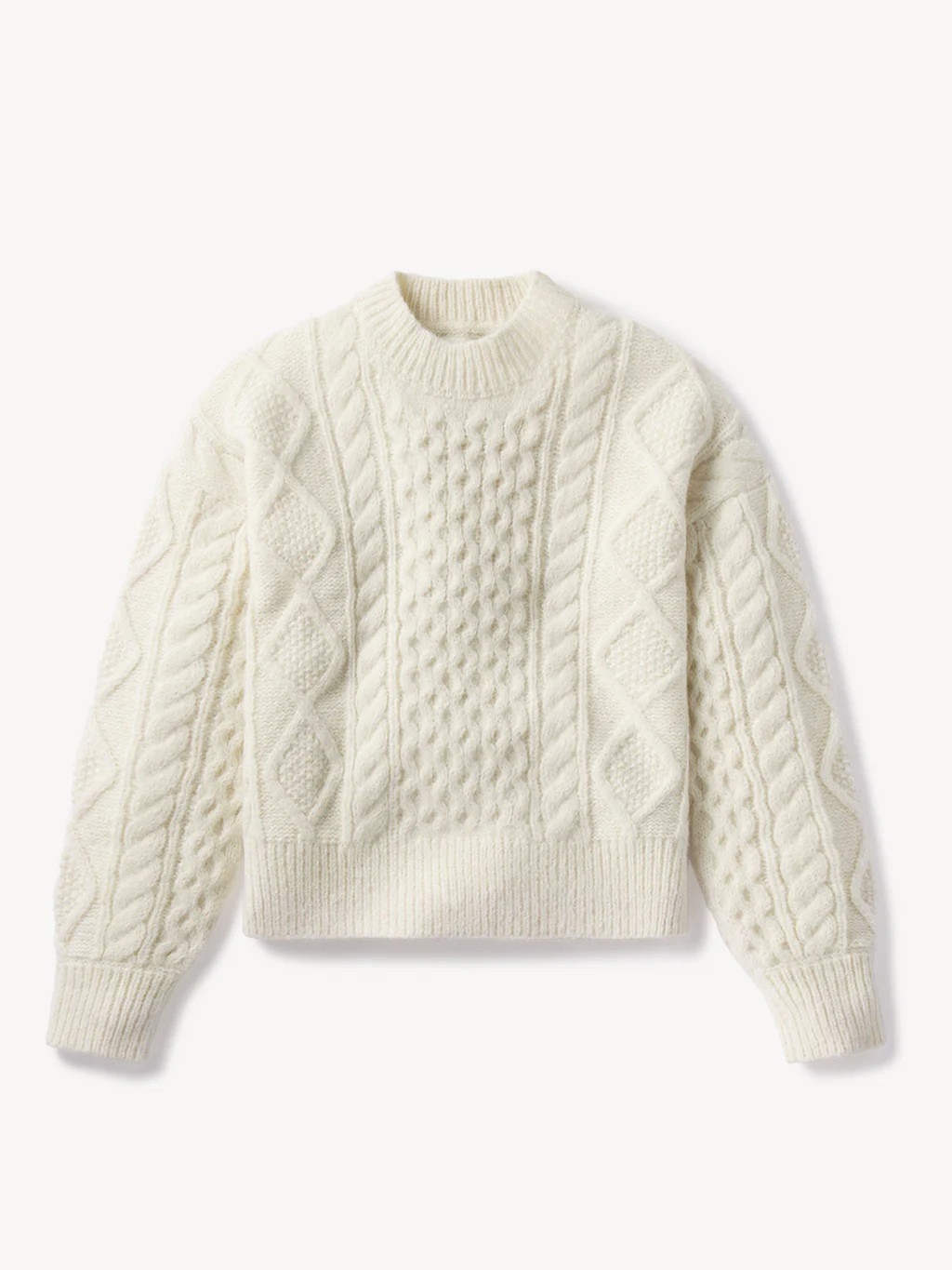 Highland Alpaca Cable Crew | Buck Mason