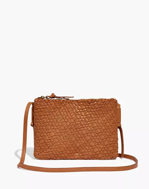 The Knotted Crossbody Bag in Woven Leather | Madewell