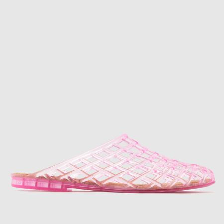 Womens Pale Pink JUJU JELLIES Dani Mule Sandals | schuh | Schuh