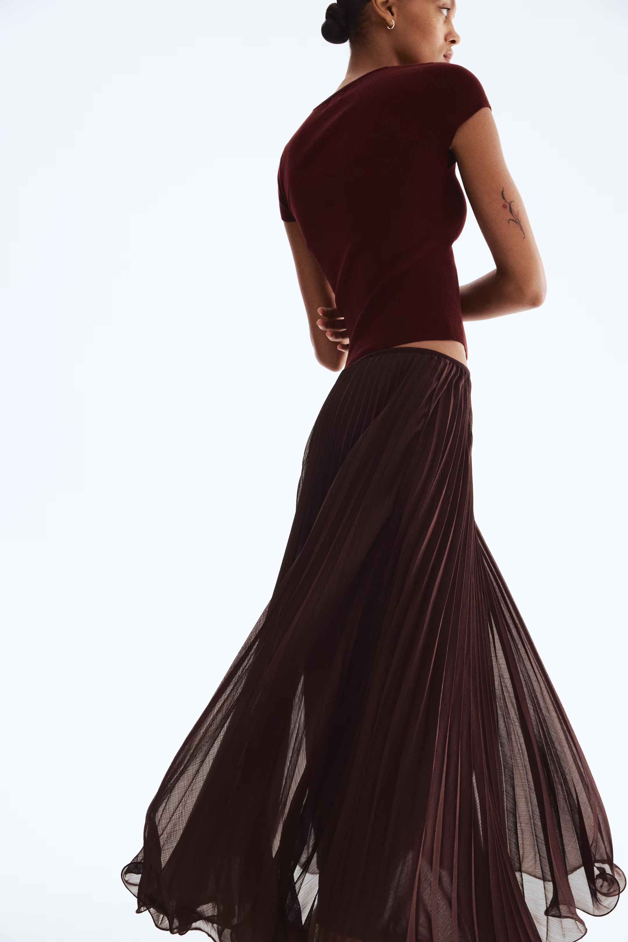 Zarter Faltenrock | H&M (DE, AT, CH, NL, FI)