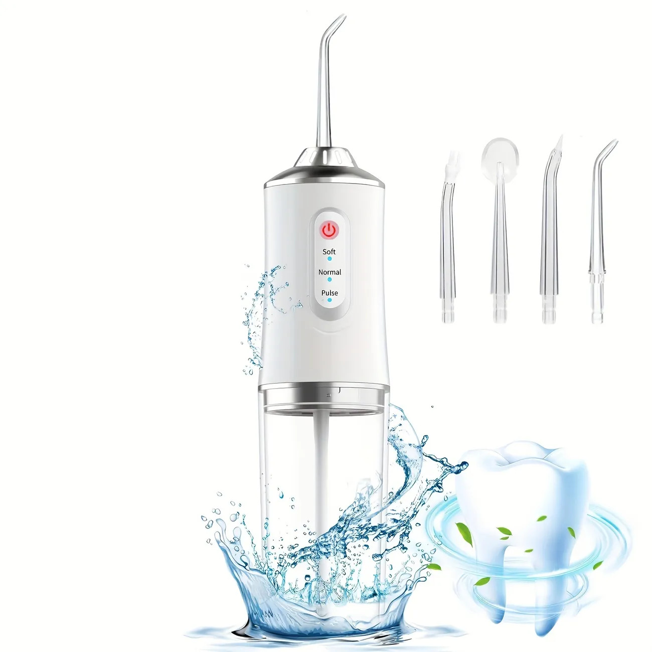 4 In 1 Water Flosser For Teeth, Cordless Water Flossers Oral Irrigator With DIY Mode 4 Jet Tips, ... | Temu Affiliate Program