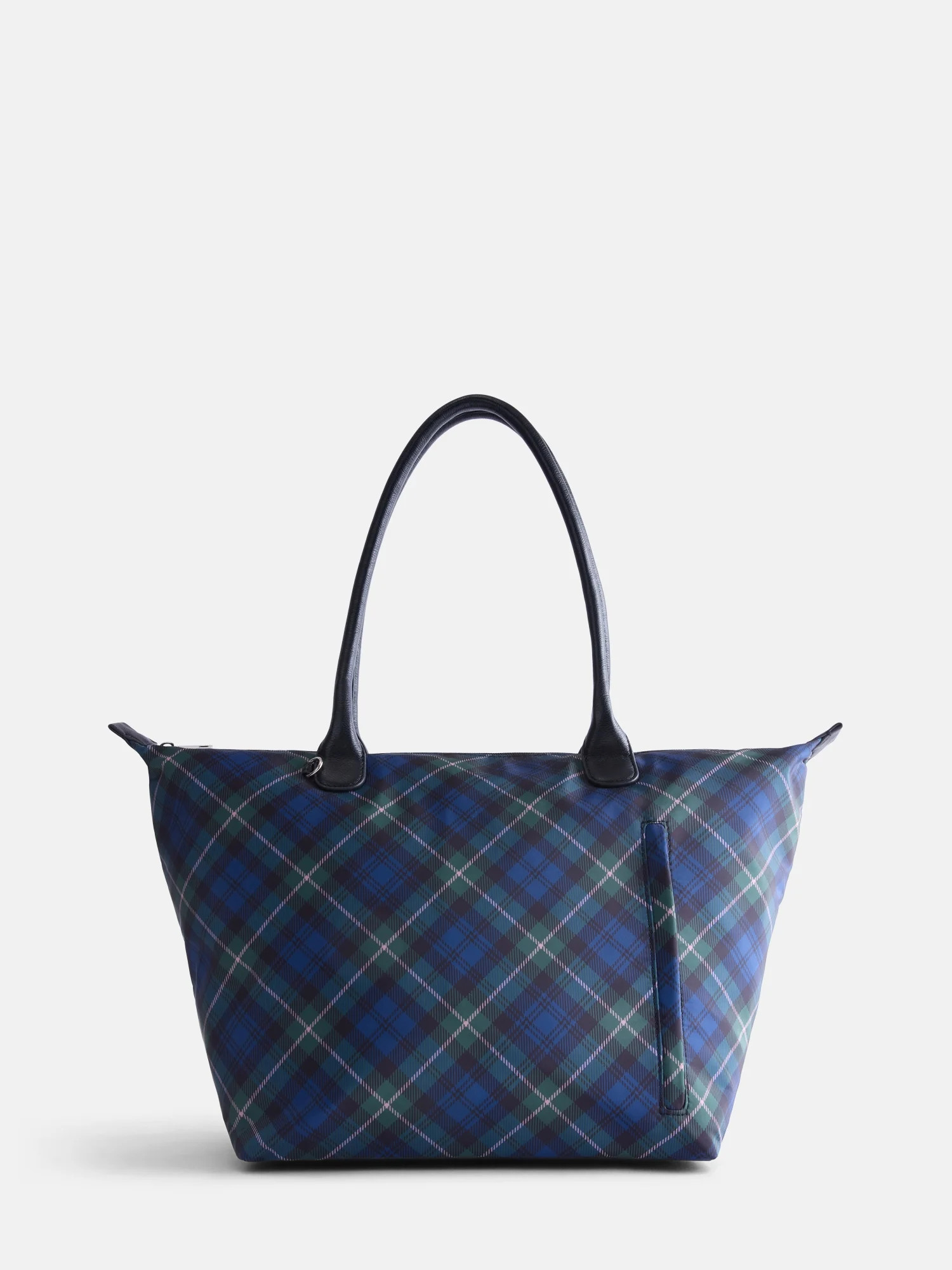 No Boundaries Women's Tote Bag, Plaid | Walmart (US)