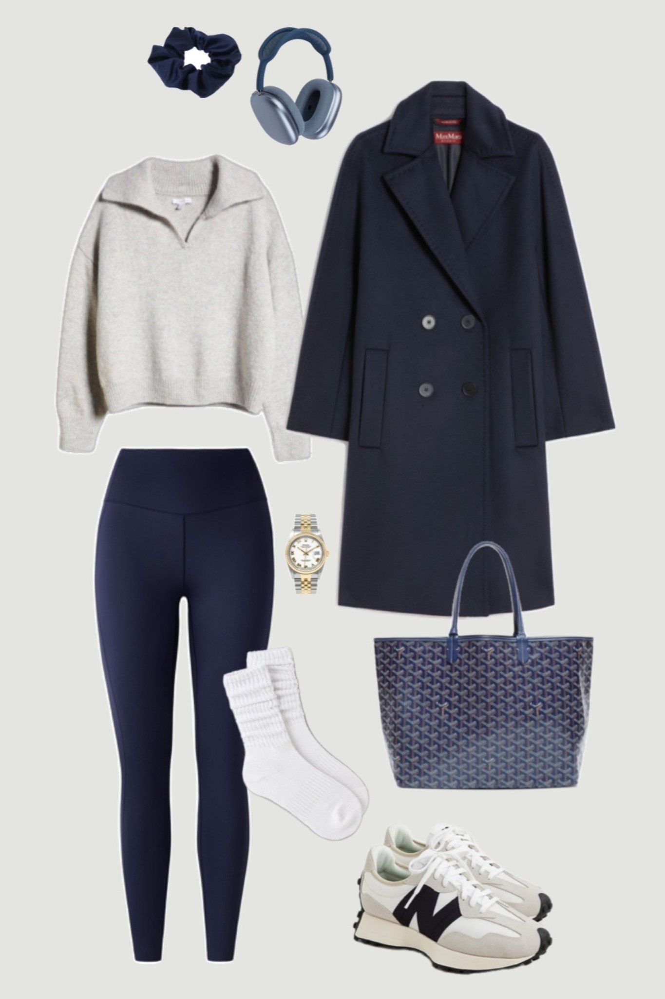 Navy winter travel outfit ✈️ navy wool coat, grey sweater, navy leggings, cozy neutral layers, airport outfit ideas, winter travel style, chic casual winter outfit, elevated everyday basics, timeless winter fashion

#LTKSaleAlert #LTKFindsUnder100 #LTKTravel