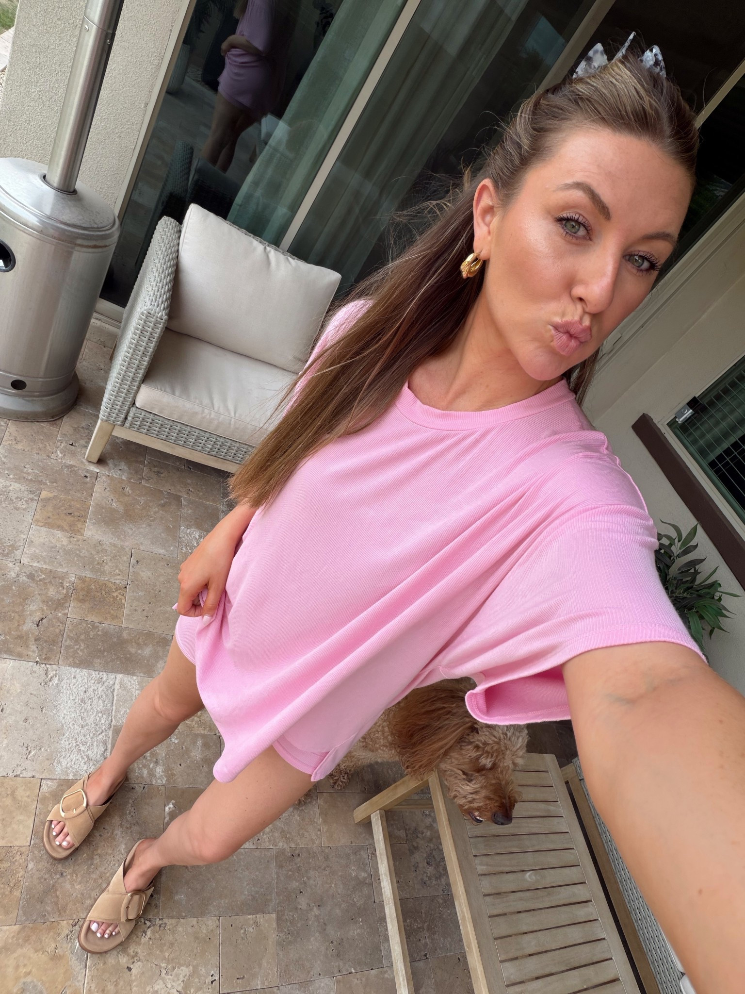 Obsessed with this bike short set!! Wearing a small 