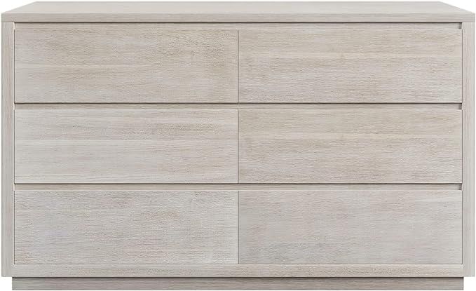 Knocbel Rustic 6-Drawer Dresser Chest of Drawers, Small Space Apartment Entryway Bedroom Storage ... | Amazon (US)