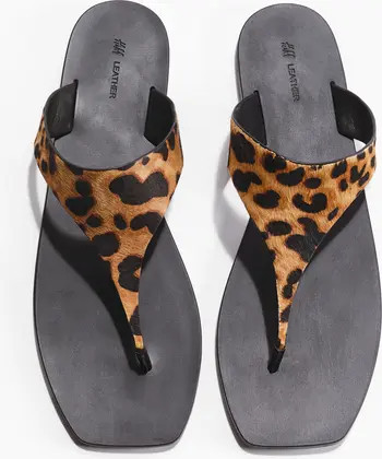 H&M Leather Sandals | Nordstrom | Nordstrom