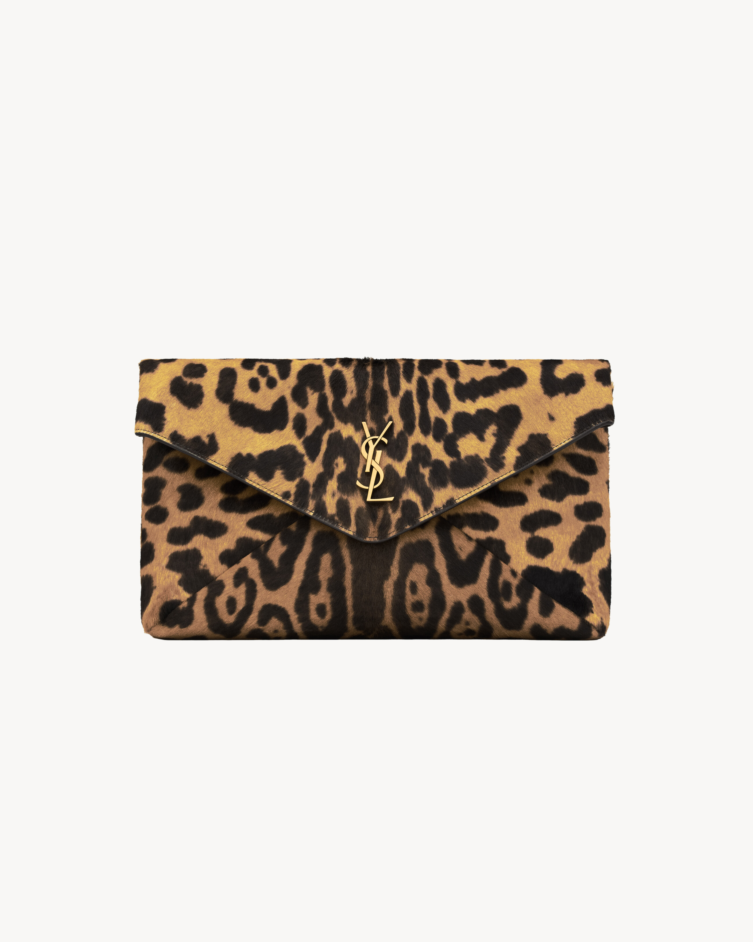 CASSANDRE large envelope pouch in pony hair leather | Saint Laurent Inc. (Global)