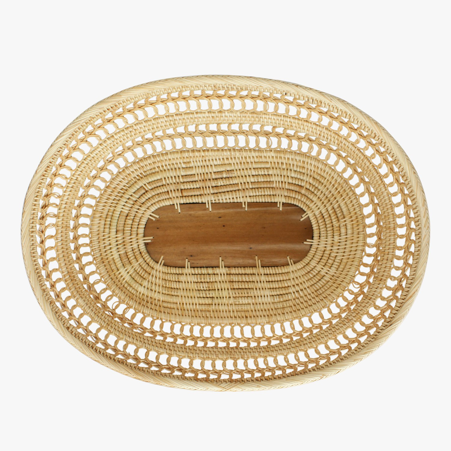 Woven Reed Large Oval Bowl - Shop Unique Baskets - Dear Keaton | Dear Keaton