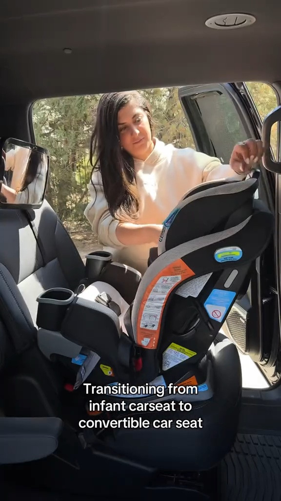 Bittersweet milestone going from the infant car seat to the convertible one 

#LTKFamily #LTKBaby #LTKKids