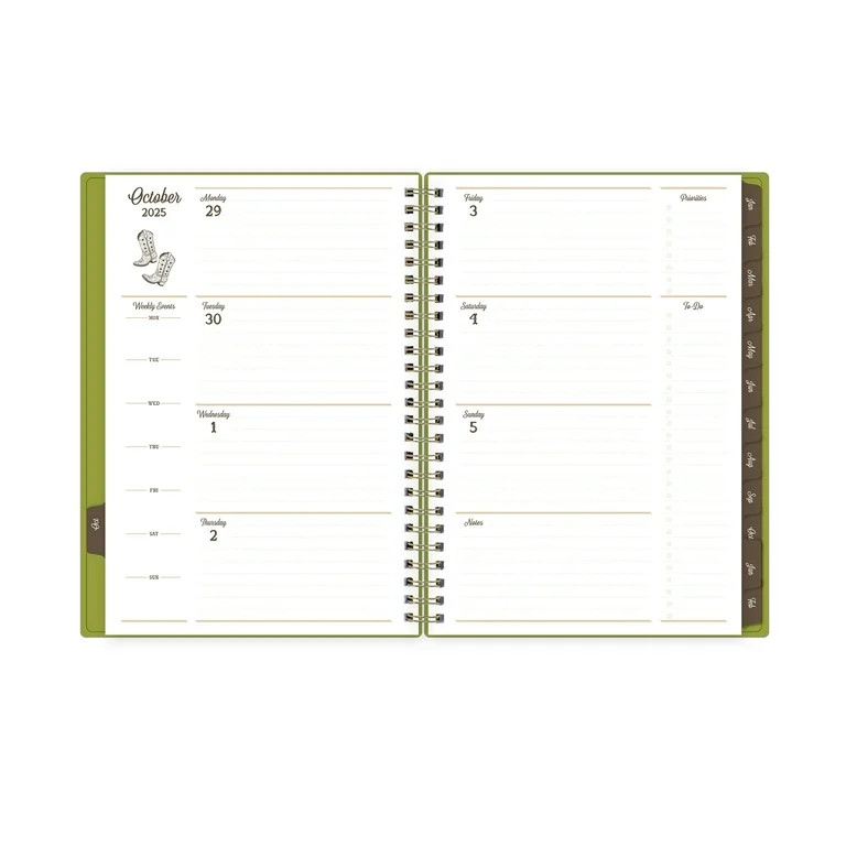 Jessie James Decker for Blue Sky Monthly Weekly Medium Planner (5.875" x 8.625") Limelight 15-Mon... | Walmart (US)